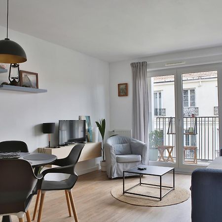 "Starry In So" 47M2, Lits Jumeaux, Parking Gratuit, Rue Calme Et Arboree, Metro 10 Min, Stade De France 24Min A Pied Saint-Ouen (Seine-Saint-Denis) Exterior foto